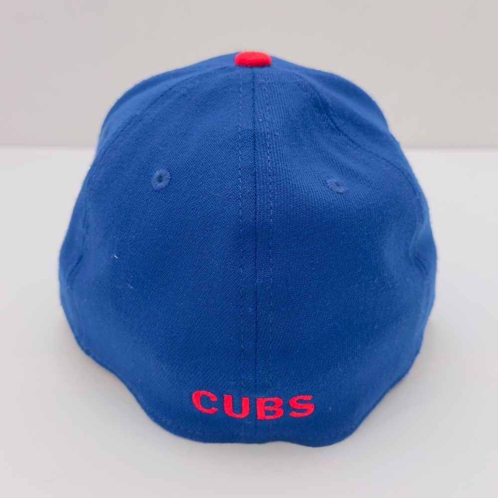 Chicago Cubs New Era 39thirty Stretch Fit Team Classic Cap/hat Medium-Large - Picture 11 of 14